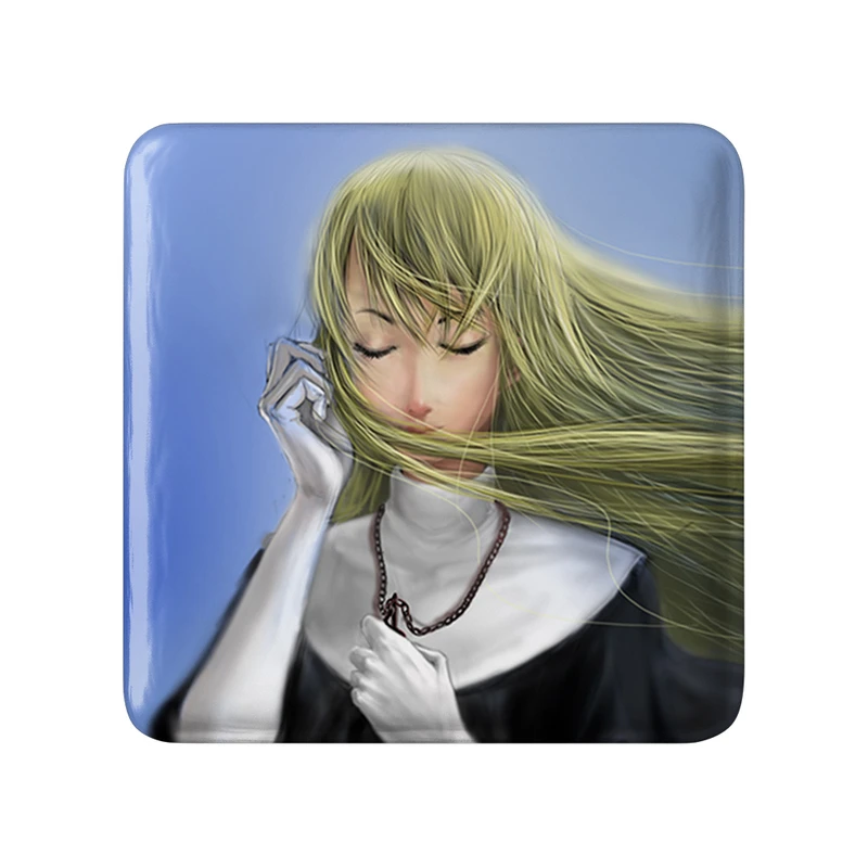 پیکسل خندالو طرح گالاتیا انیمه کلیمور مدل مربعی کد 33493