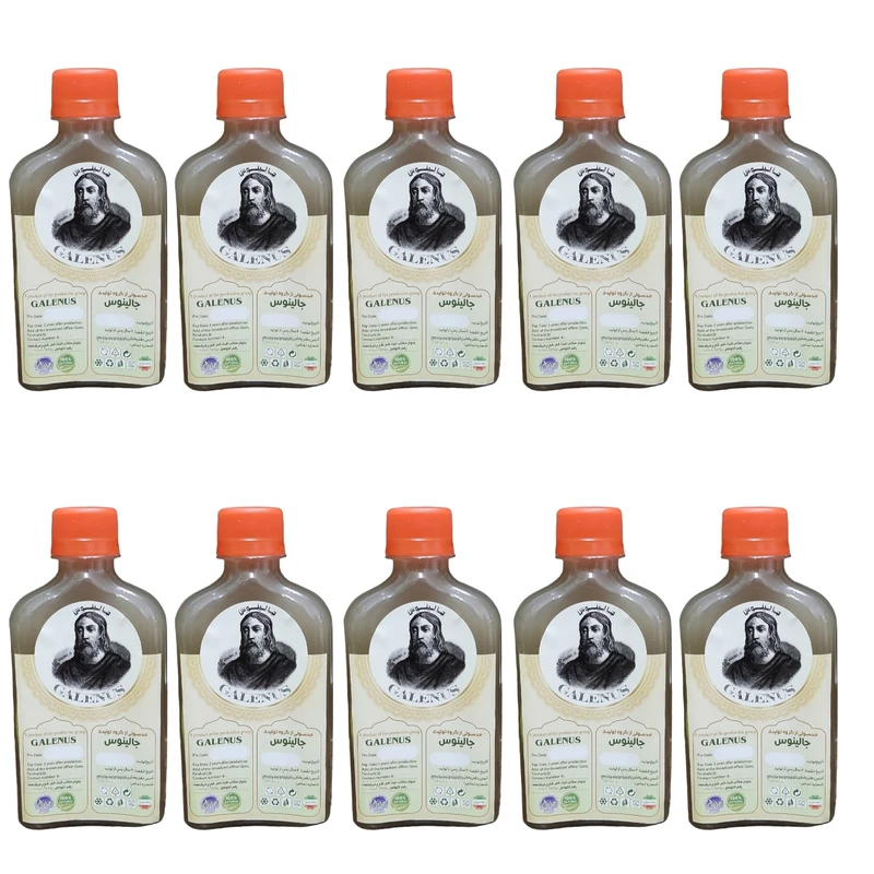 شامپو مو جالینوس مدل رزماری حجم 250 میلی لیتر بسته 10 عددی