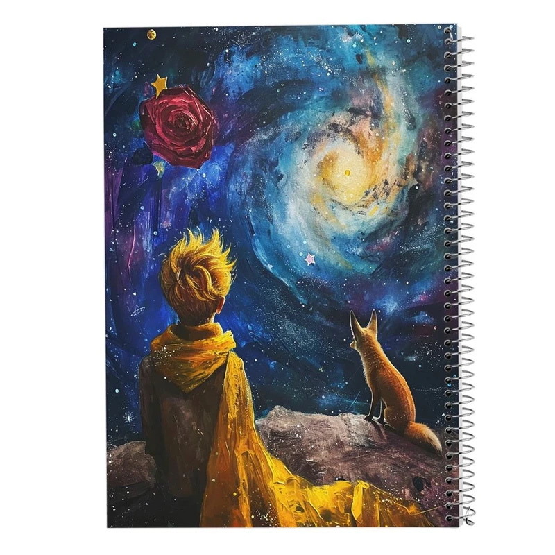 دفتر لیست خرید 50 برگ مدوپد مدل شازده کوچولو (The Little Prince) کد DF15537