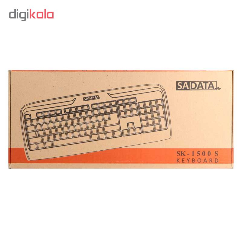 کیبورد سادیتا مدل SK1500S با حروف فارسی