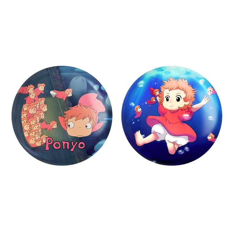 مگنت خندالو طرح انیمه پونیو Ponyo کد 48934897 مجموعه 2 عددی