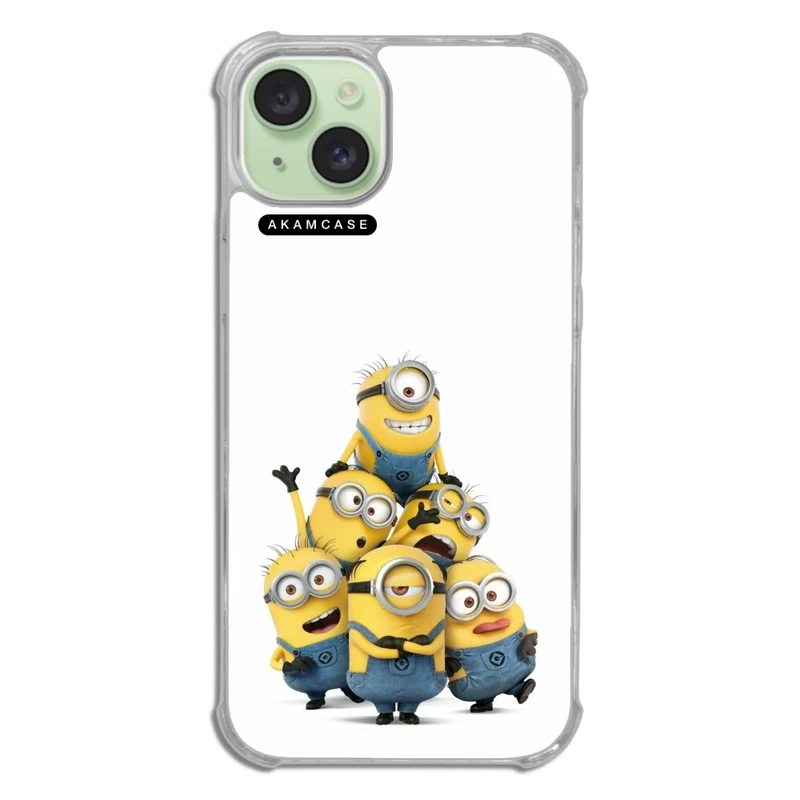 کاور آکام مدل AMC-WTA15PLUS-MINIONS3 مناسب برای گوشی موبایل اپل iPhone 15 Plus