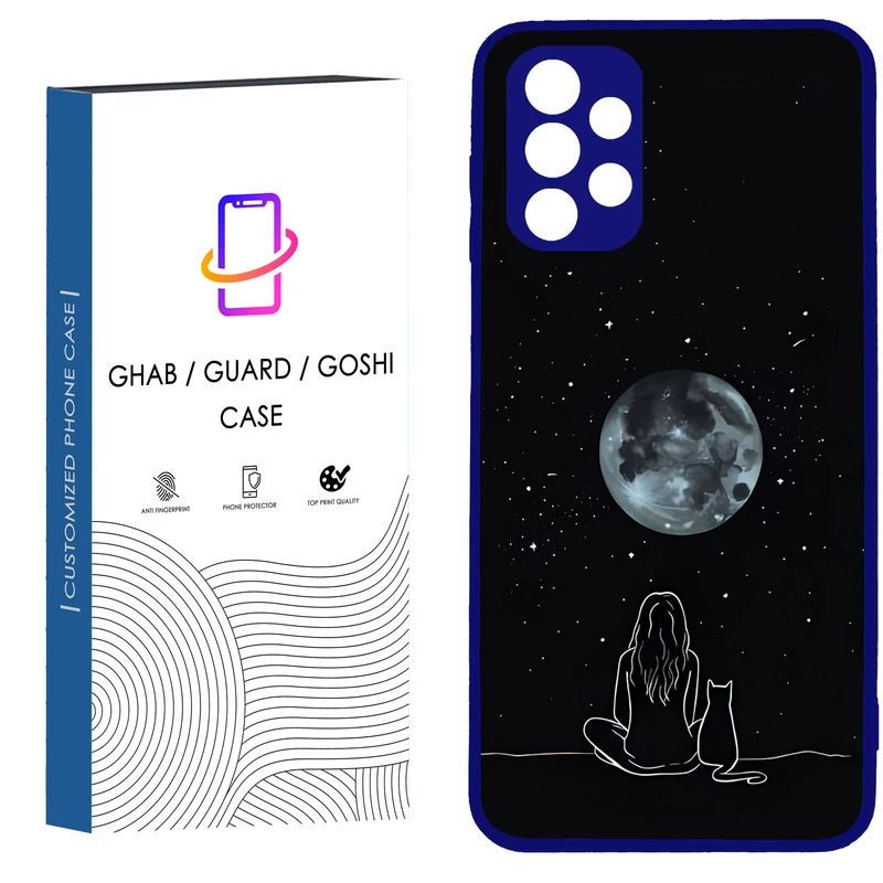 کاور قاب گارد گوشی طرح دخترانه کد - TPU-BNمناسب برای گوشی موبایل سامسونگ Galaxy A32 4G