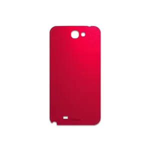 MAHOOT Matte-Warm-Red Cover Sticker for Samsung Galaxy Note 2