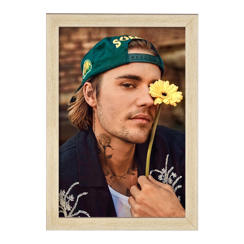 تابلو خندالو مدل جاستین بیبر Justin Bieber  کد 19032