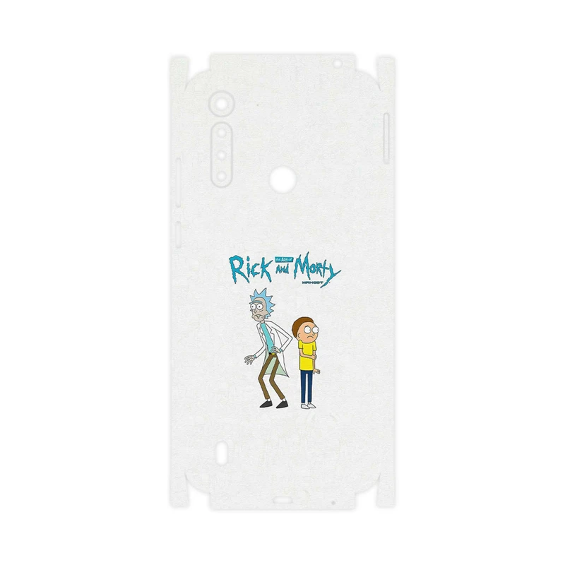 برچسب پوششی ماهوت مدل Rick and Morty-FullSkin مناسب برای گوشی موبایل موتورولا Moto G8 Power Lite