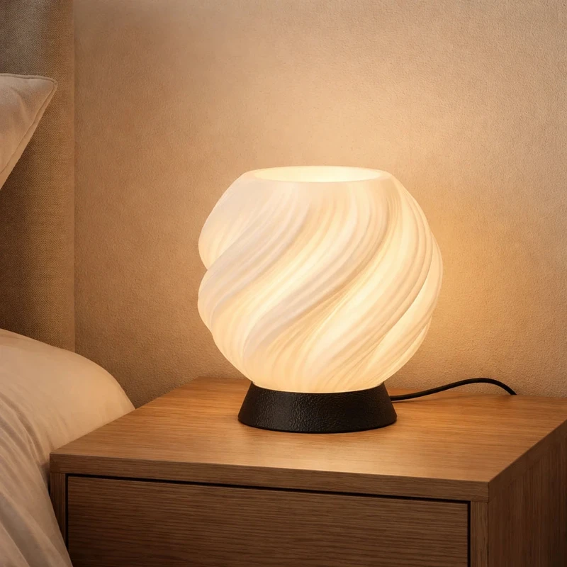 آباژور رومیزی آرک مدل spiral wave