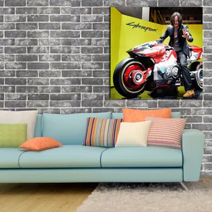 تابلو شاسی مدل Keanu Reeves کد 23