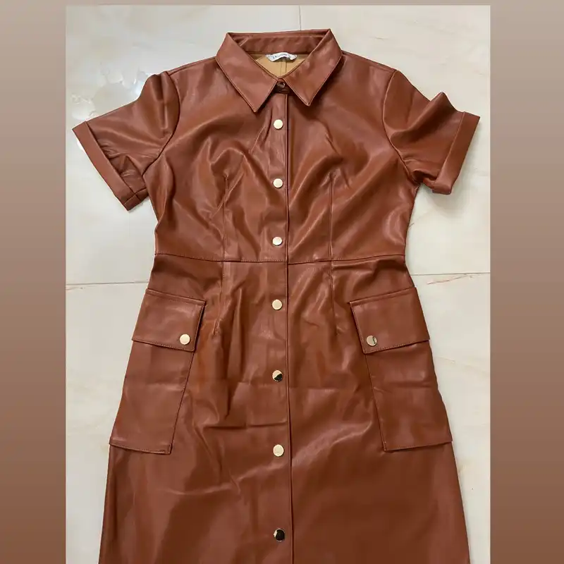 کت چرم زنانه کالیوپی مدل C2029