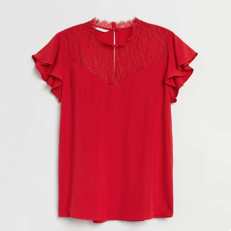 بلوز زنانه اچ اند ام مدل 0712425005