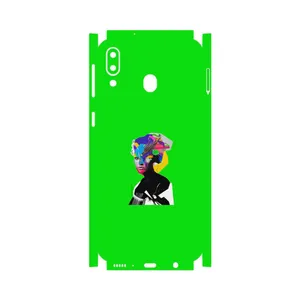 MAHOOT Collage of Women Portrait 3-FullSkin Cover Sticker for Samsung Galaxy M20