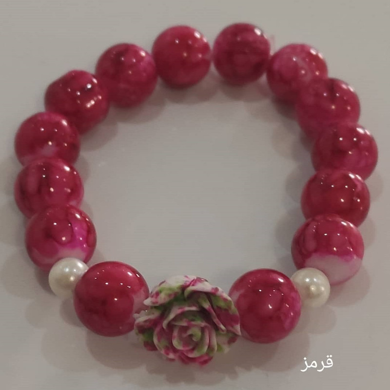 دستبند دخترانه مدل گل 001