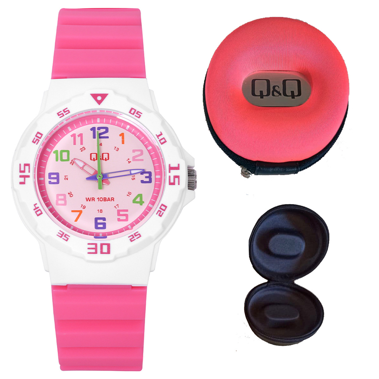 ساعت مچی عقربه ای دخترانه کیو اند کیو مدل vr19j012y ساعت مچی عقربه ای دخترانه کیو اند کیو مدل vr19j012y