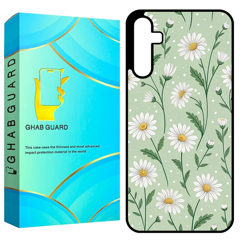 کاور قاب گارد طرح بابونه مدل GCHPA35 مناسب برای گوشی موبایل سامسونگ Galaxy A35 5G
