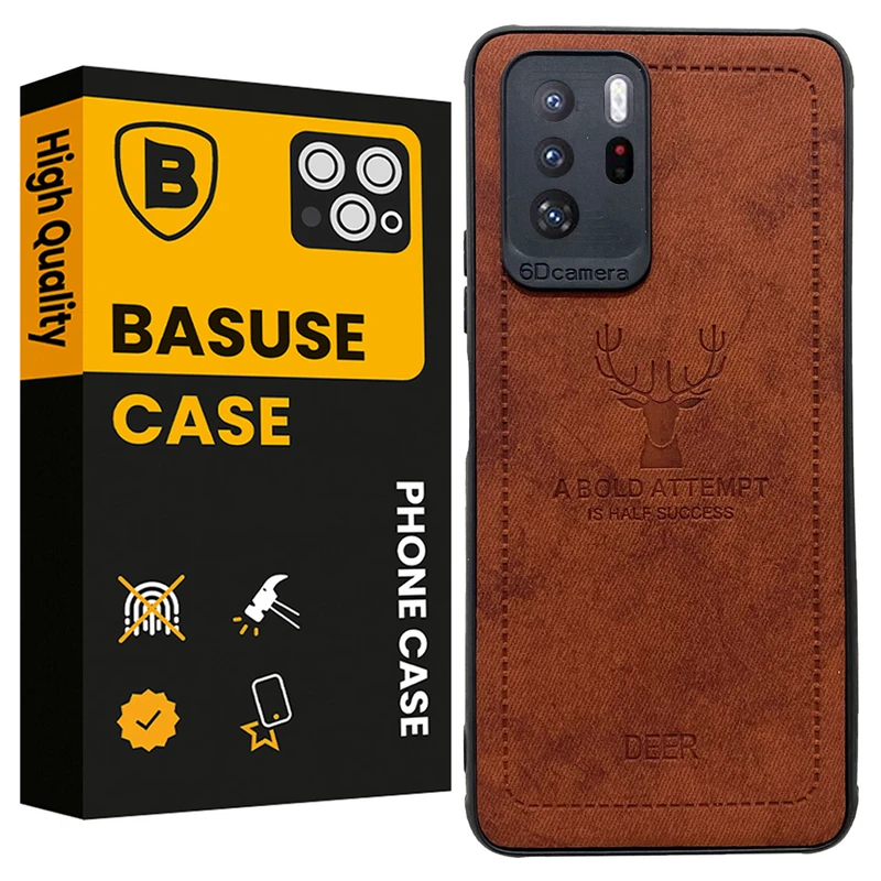 کاور باسئوس مدل گوزنی کد K002 مناسب برای گوشی موبایل شیائومی POCO X3 GT