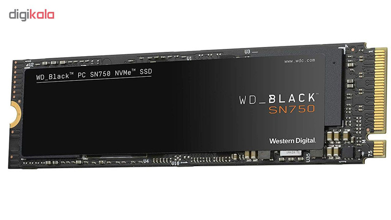 حافظه SSD وسترن دیجیتال مدل BLACK SN750 NVME ظرفیت 500 گیگابایت