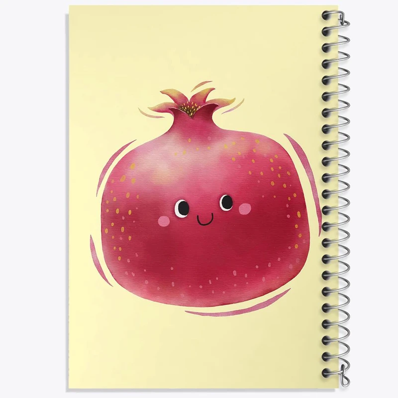 دفتر مشق 100 برگ خندالو طرح انار کد 28416