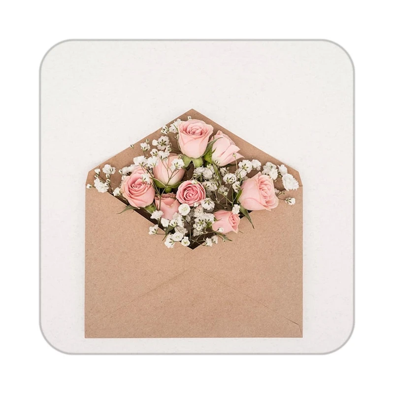 زیر لیوانی کاکتی طرح گل مدل mp16523