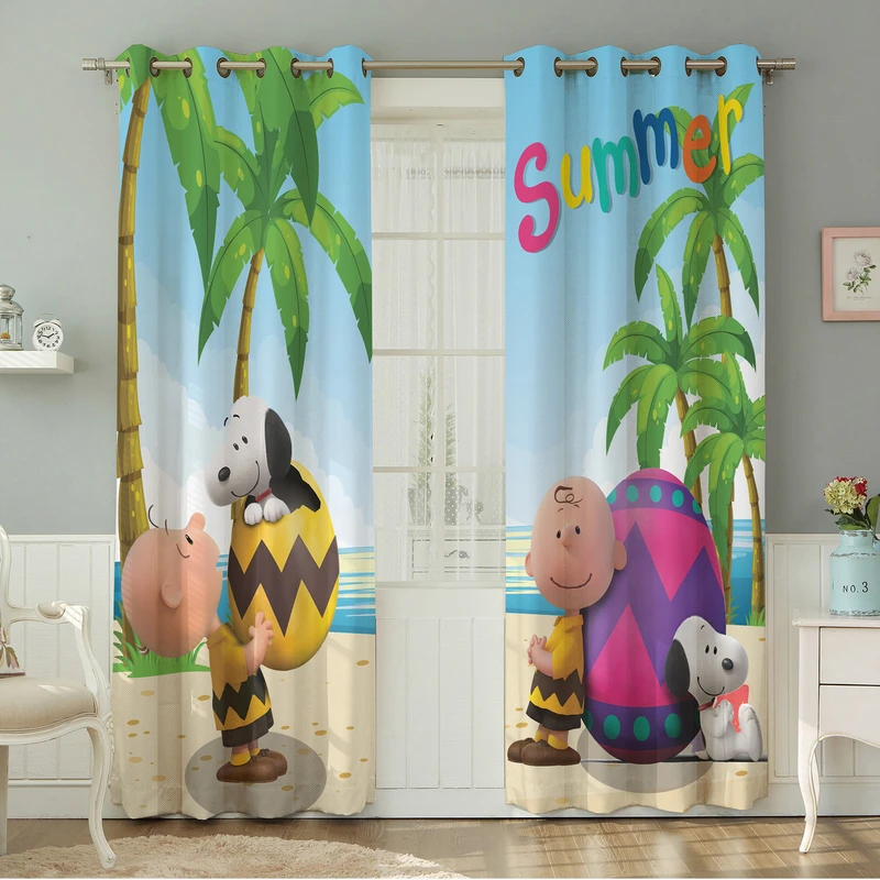 پرده نیروانا طرح  کودک مدل مخمل کد 4835 سایز 140×280 سانتی متر