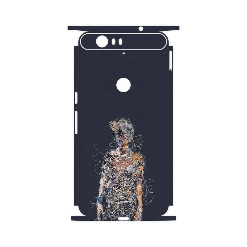 برچسب پوششی ماهوت مدل Strings Digital Art 1-FullSkin مناسب برای گوشی موبایل گوگل Nexus 6P