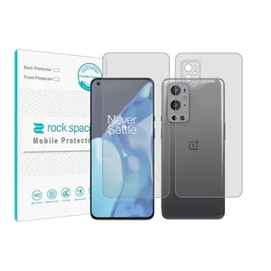Rockspace transparent screen protector HyGEL model suitable for OnePlus 9PRO mobile phone with back protector
