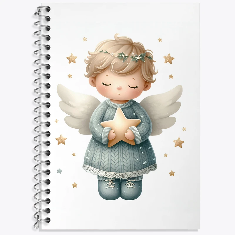 دفتر زبان 50 برگ خندالو مدل سه خط طرح پسرانه کیوت کد F5153