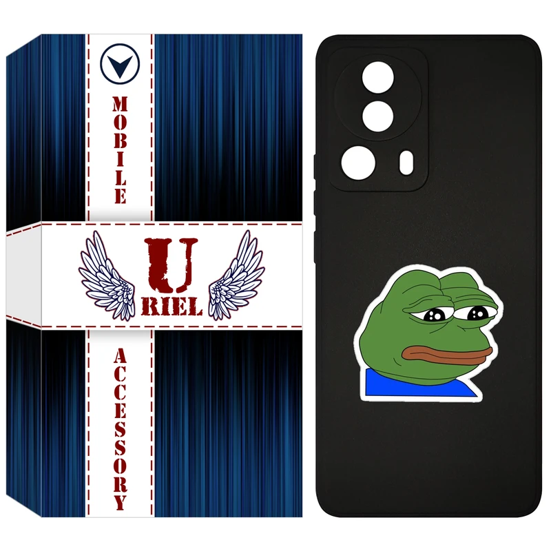 کاور یوریل مدل KSH کد 86 طرح قورباغه غمگین مناسب برای گوشی موبایل شیائومی 13 Lite