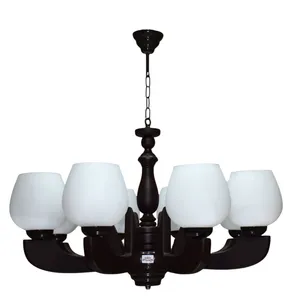 لوستر 8 شعله چوبینه کد C114/8