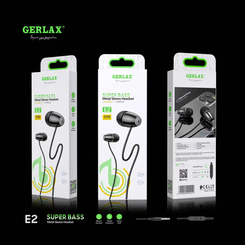 هندزفری جرلکس مدل E2