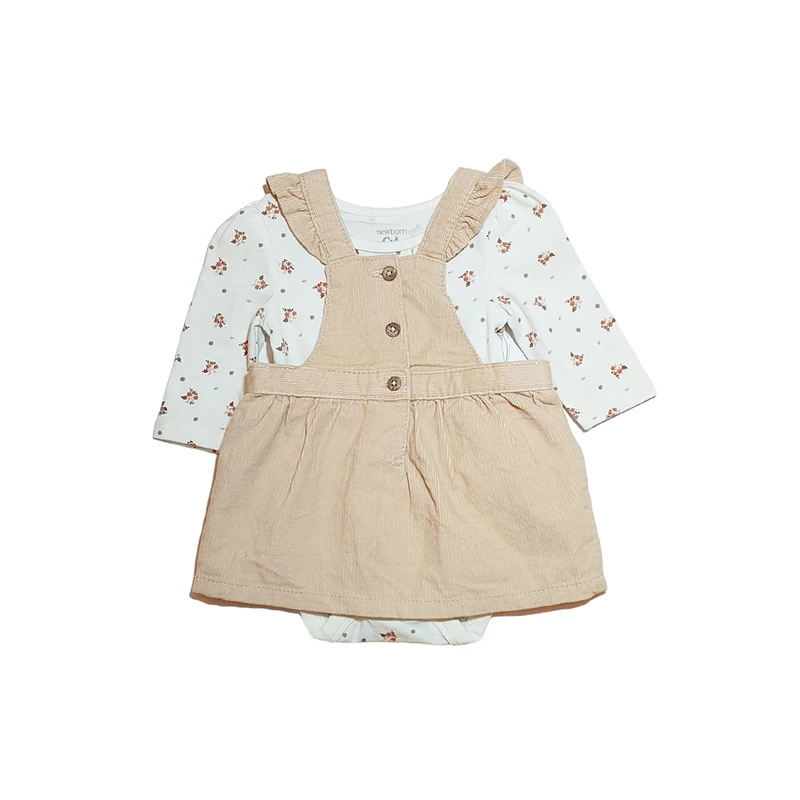 ست تی شرت و سارافون نوزادی سی اند ای مدل 5102