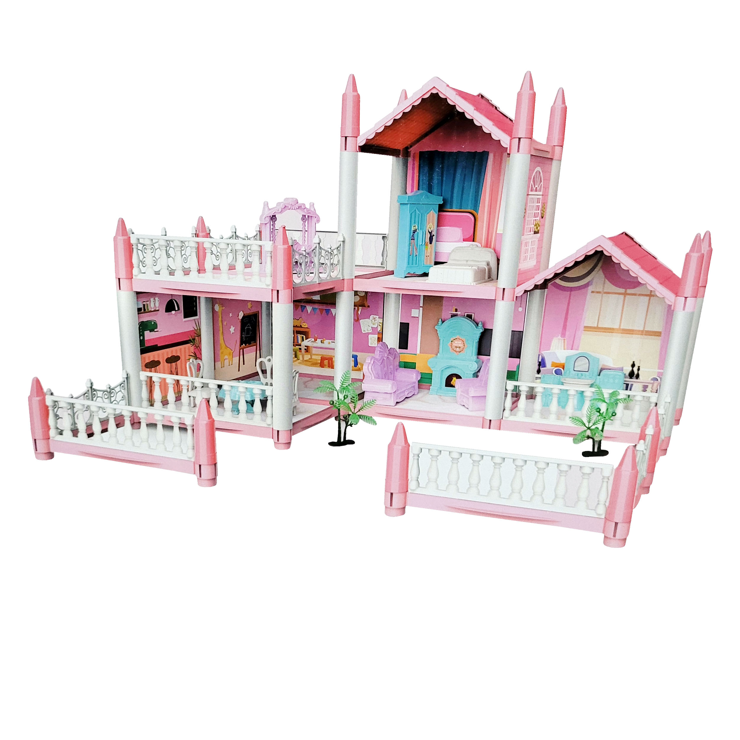 اسباب بازی طرح خانه عروسکی مدل Beautiful home کد 462