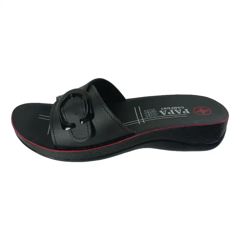 دمپایی زنانه پاپا مدل 2121 BLK