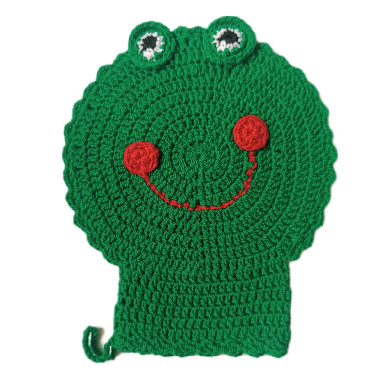 لیف حمام کودک مدل قورباغه ای