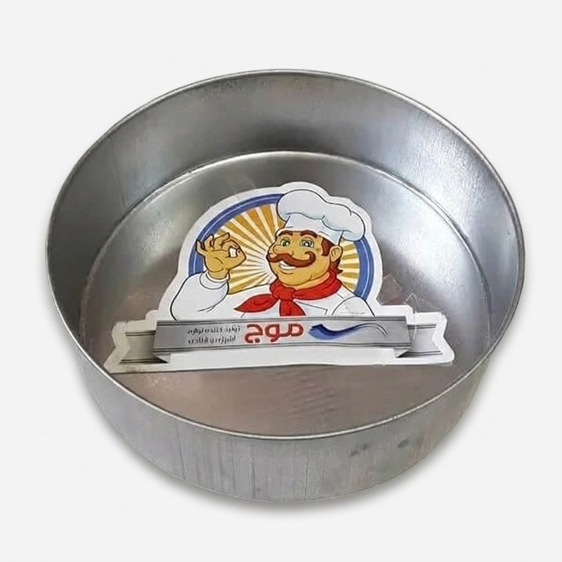 قالب کیک مدل گالوانیزه موج گرد