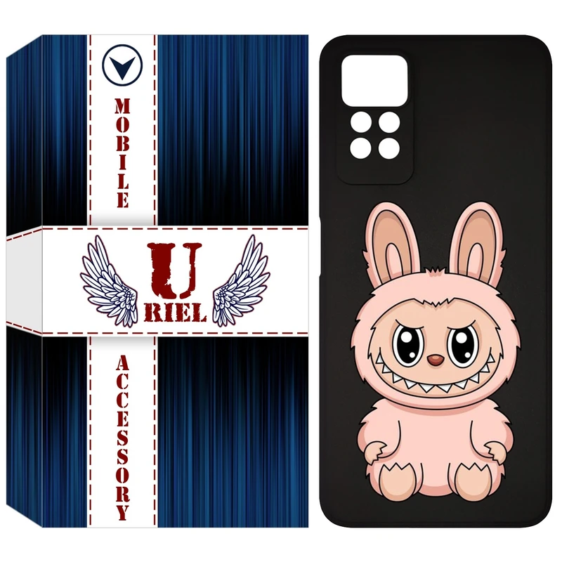 کاور یوریل مدل KSH کد 138 طرح عروسک لبوبو مناسب برای گوشی موبایل شیائومی Redmi Note 12 Pro 4G