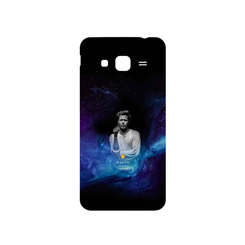 برچسب پوششی ماهوت مدل Brad Pitt مناسب برای گوشی موبایل سامسونگ Galaxy J3 2016
