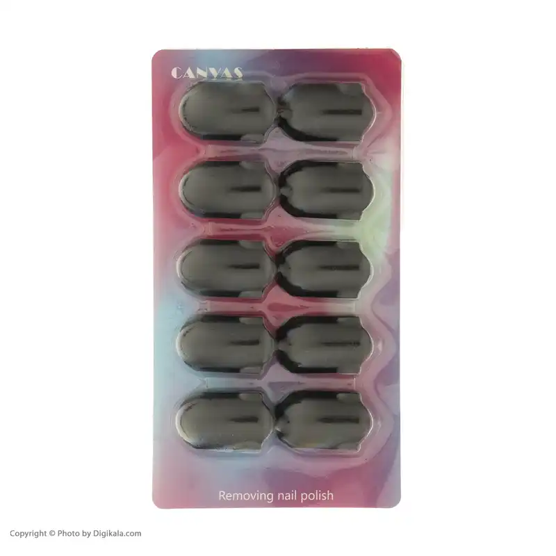 ریموور ناخن کانواس مدل REMOVER بسته 10 عددی