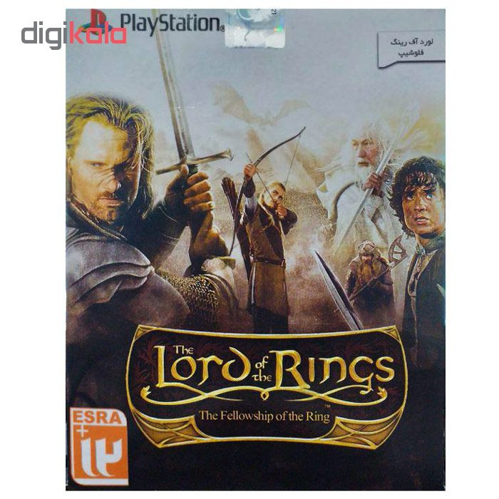 بازی Lord of the Ring Fellowship مخصوص ps2 بازی Lord of the Ring Fellowship مخصوص ps2