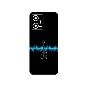 MAHOOT Electric Guitar Cover Sticker for Xiaomi Redmi Note 12 5G