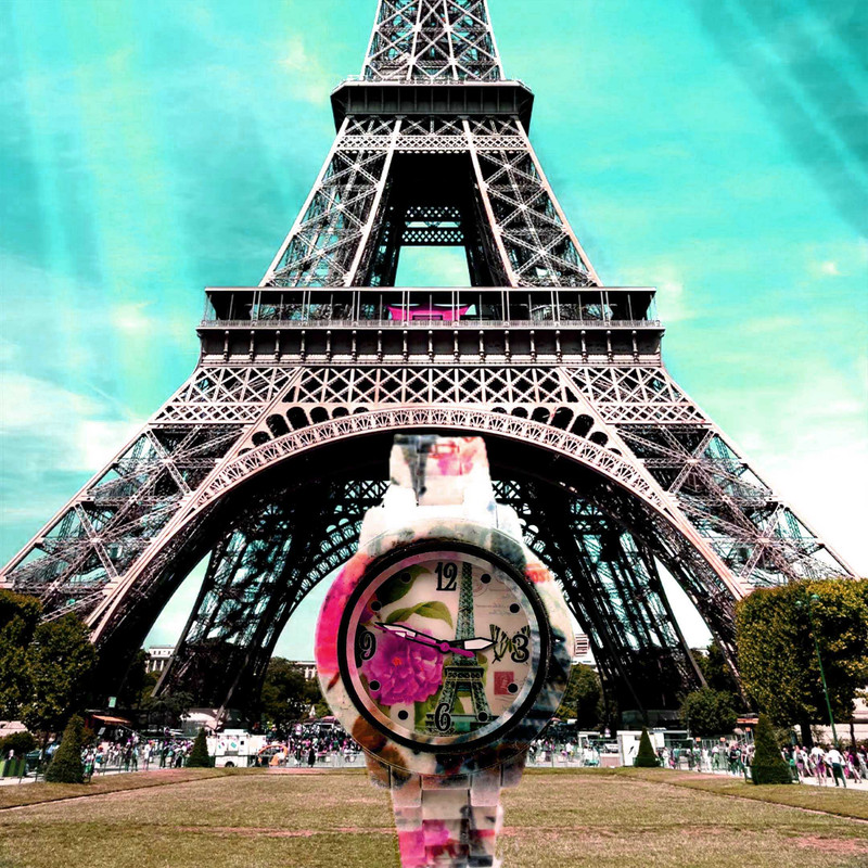 ساعت مچی عقربه ای زنانه مدل پاریس کد 111 ساعت مچی عقربه ای زنانه مدل پاریس کد 111