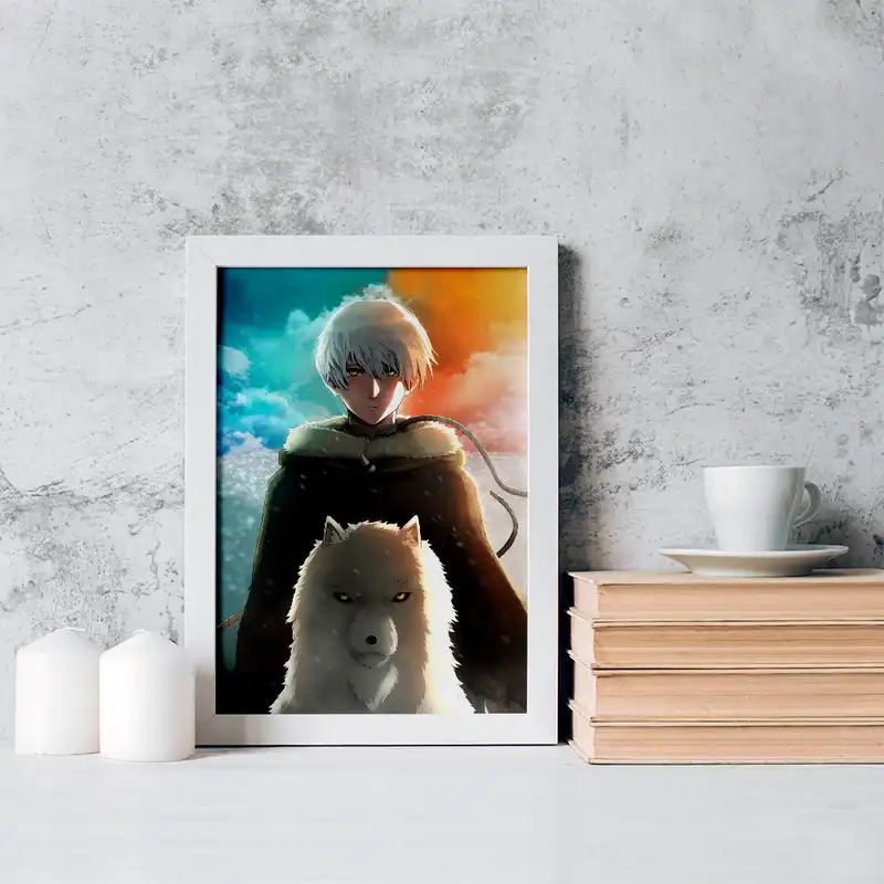 تابلو خندالو مدل فوشی انیمه به تو ای ابدی کد 15707