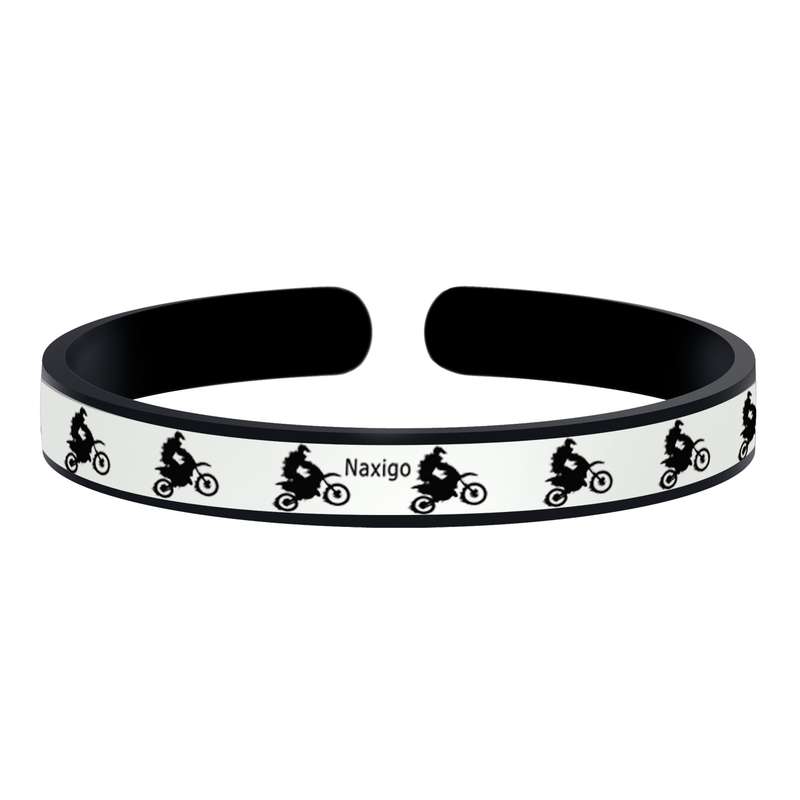 دستبند ناکسیگو طرح موتور کراس مدل BR5418 دستبند ناکسیگو طرح موتور کراس مدل BR5418