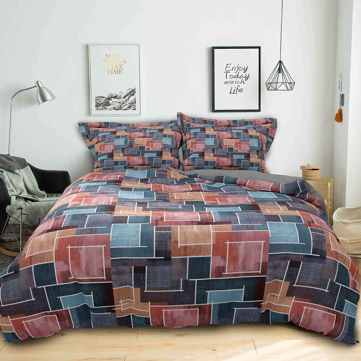 سرویس خواب راشا مدل 022 یک نفره 3 تکه