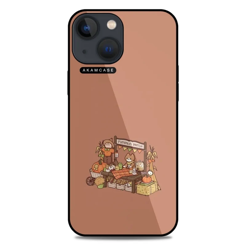 کاور آکام مدل AMC-WA13M-PUMPKIN-3 مناسب برای گوشی موبایل اپل iPhone 13 Mini 