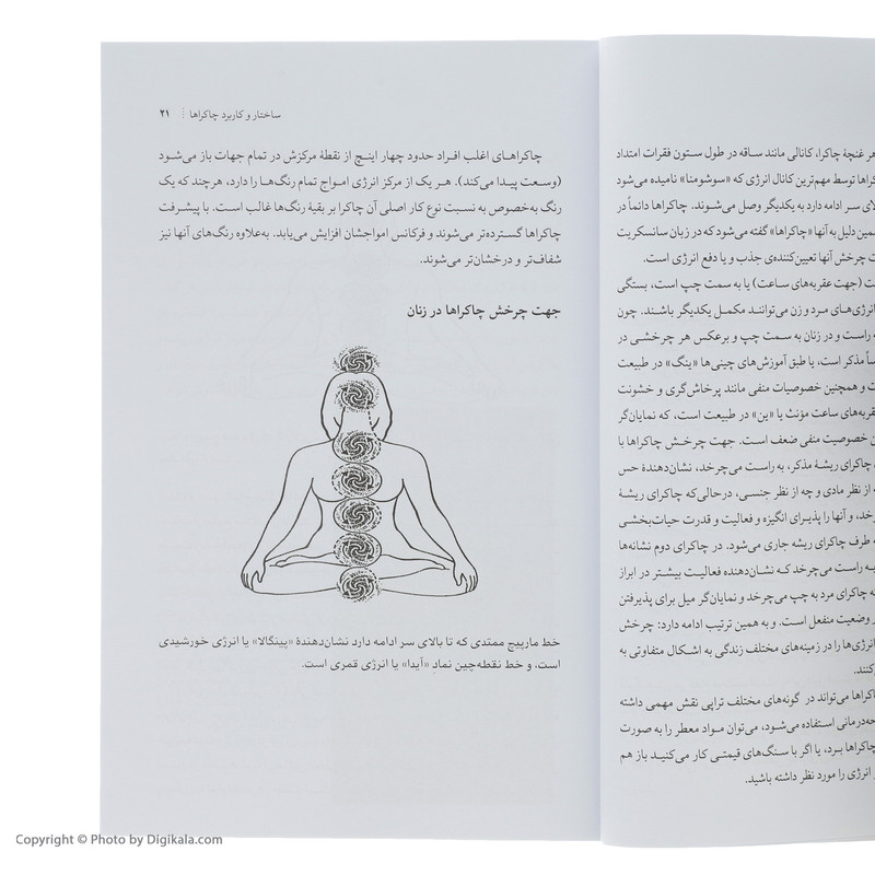 کتاب چاکرا درمانی اثر شلیلا شارامون نشر افکار