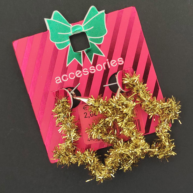 گوشواره زنانه اکسسورایز مدل ستاره کریسمس گوشواره زنانه اکسسورایز مدل ستاره کریسمس