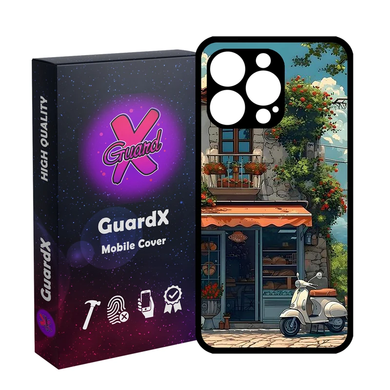 کاور گارد ایکس طرح ساختمان و موتور مدل 10746 مناسب برای گوشی موبایل اپل iPhone 13 Pro