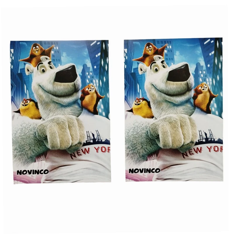 دفتر مشق 40 برگ مدل خرس قطبی مجموعه 2 عددی