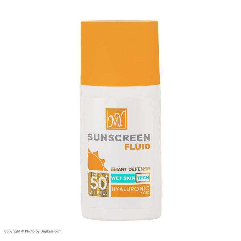 فلوئید ضدآفتاب بی‌رنگ مای SPF50 مدل Hyaluronic Acid مناسب انواع پوست، حجم 50 میلی‌لیتر مجموعه 2 عددی -  - 2