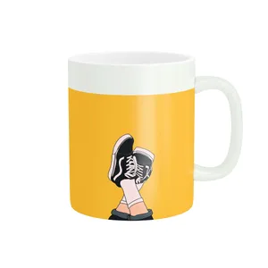 ماگ پاد آفرین مدل کفش های روی دیوار کد 1836